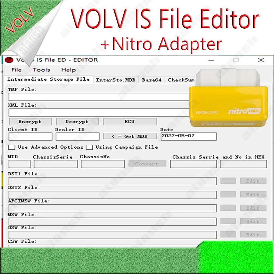 Volv ߰   ȣȭ  ȣ ص IS ED Ϳ 2024, VISFED 0.3.2 + Nitro Adapter